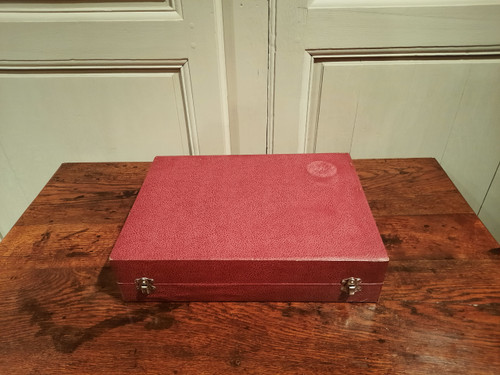 Twentieth century silver-plated household set, Circa 1930.