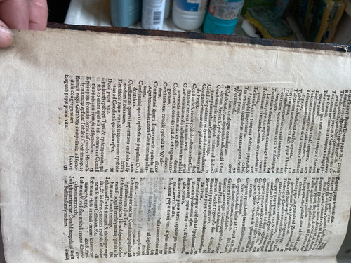 RARE und wichtiges großes BUCH DER EISZEIT" RENAISSANCE "GENERALKONZIL Gedruckt in Köln im Jahr 1538