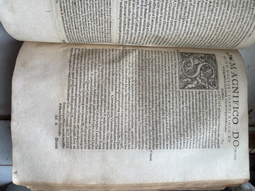 RARE und wichtiges großes BUCH DER EISZEIT" RENAISSANCE "GENERALKONZIL Gedruckt in Köln im Jahr 1538