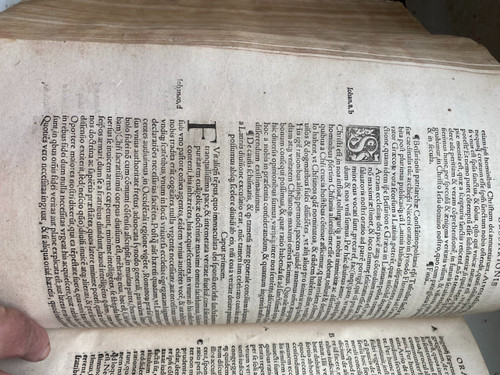 RARE und wichtiges großes BUCH DER EISZEIT" RENAISSANCE "GENERALKONZIL Gedruckt in Köln im Jahr 1538