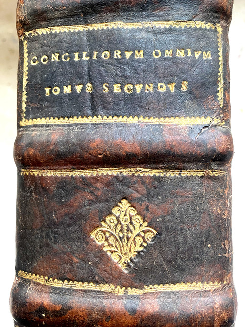 RARE und wichtiges großes BUCH DER EISZEIT" RENAISSANCE "GENERALKONZIL Gedruckt in Köln im Jahr 1538