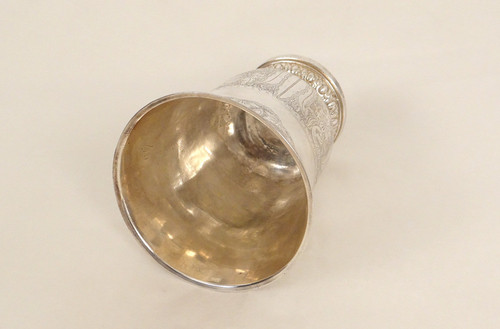 Piedouche in argento Fermiers Généraux Orléans Martin Lumière 135gr 18è