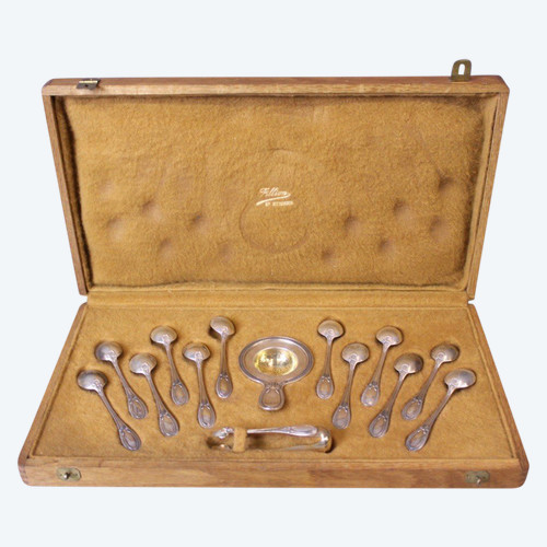 Massive Silver Tea Service About 1900