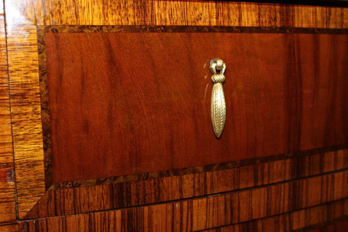Commode Art Déco En Demie Lune Vers 1925