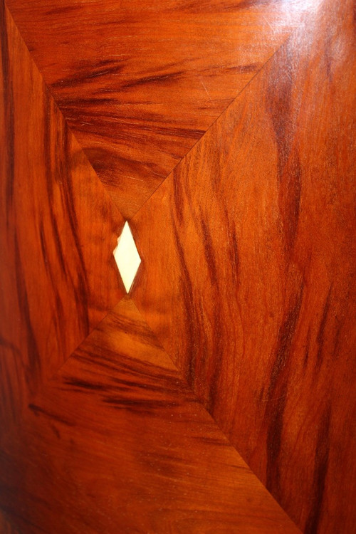Commode Art Déco En Demie Lune Vers 1925