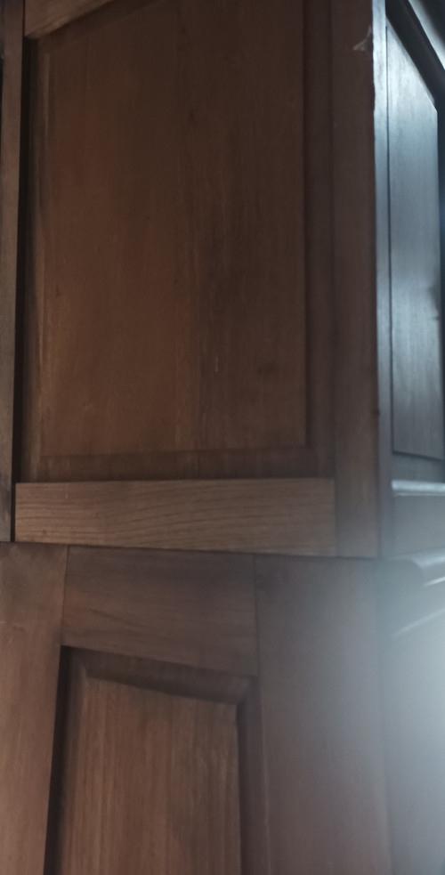 Provençal Comtoise clock in walnut