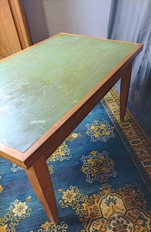 Vintage oak extensible table