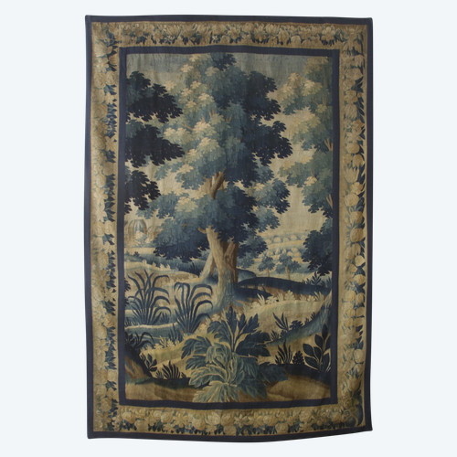 Wool and silk tapestry