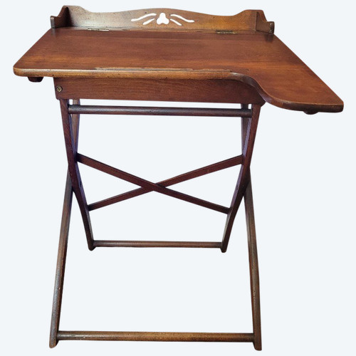 Folding military field officer's desk