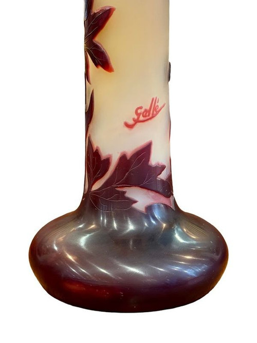 Emile Gallé Vase "Cœur De Marie" (Herz Mariens)