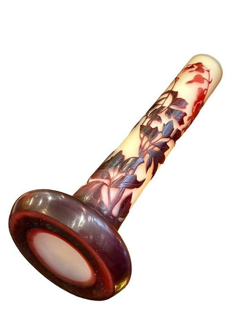 Emile Gallé Vase "Cœur De Marie" (Herz Mariens)
