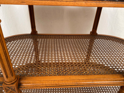 Louis XVI three-shelf sideboard, circa 1900