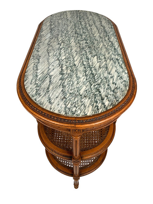 Louis XVI three-shelf sideboard, circa 1900