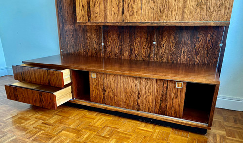 Bibliothèque modulable en trois panneaux 