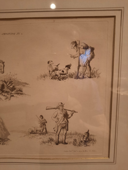 Deux gravures anglaises d’époque XIXème siècle.
