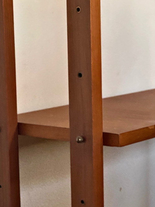 Skandinavisches Regal aus Teakholz