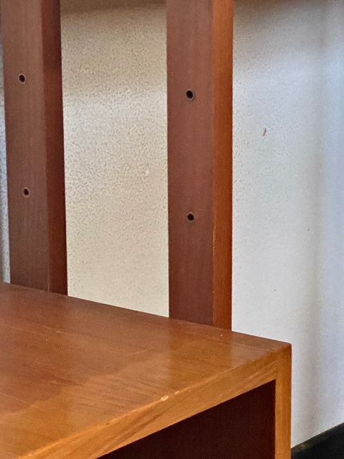 Skandinavisches Regal aus Teakholz
