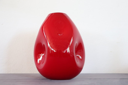 Vase Vintage En Verre d'Art De Murano, Italie, 1970s