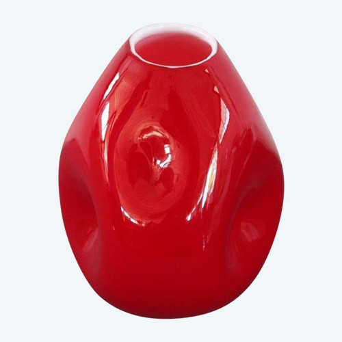 Vase Vintage En Verre d'Art De Murano, Italie, 1970s
