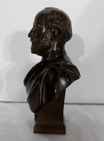 Bronze Bust " The Count of Chambord " by J-L Véray - End of XIXth century