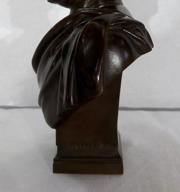 Bronze Bust " The Count of Chambord " by J-L Véray - End of XIXth century