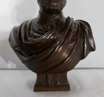 Bronze Bust " The Count of Chambord " by J-L Véray - End of XIXth century