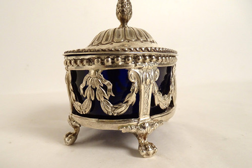 Überdachter Salzkeller Louis XVI Saleron Silver Farmers General Paris XVIII