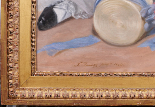 James RAMSAY 1789-1854 Portrait d'enfants et d'un chien, tableau, Grande-Bretagne, romantisme