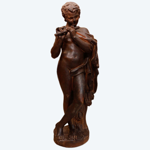 Terracotta firmata Jean Gossin