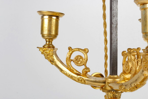 Lampada Bouillotte di epoca impero
