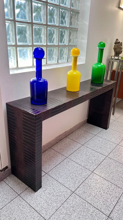 Coppia di console di design