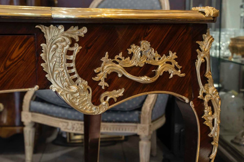 Bureau Plat De Style Louis XV