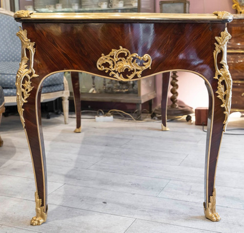 Bureau Plat De Style Louis XV
