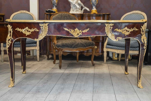 Bureau Plat De Style Louis XV