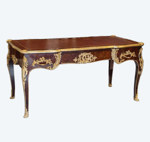 Bureau Plat De Style Louis XV