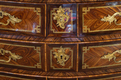 Commode D’époque Louis XV Estampillée De  Dubois