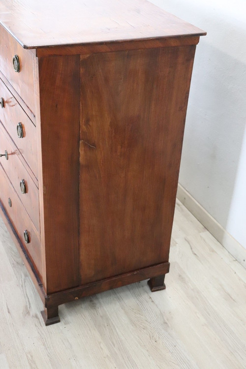 Commode italienne ancienne, fin du 19e siècle 