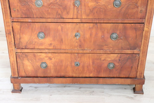 Commode italienne ancienne, fin du 19e siècle 