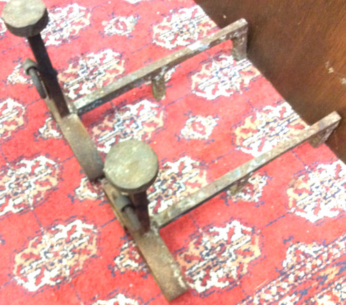 Pair of andirons 