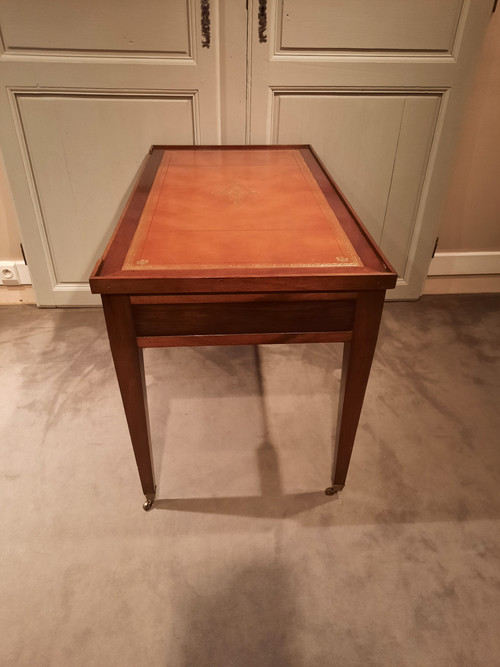 Mahogany tric-trac games table from the Restoration period.