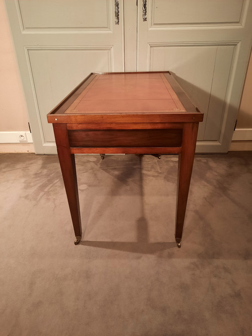 Mahogany tric-trac games table from the Restoration period.