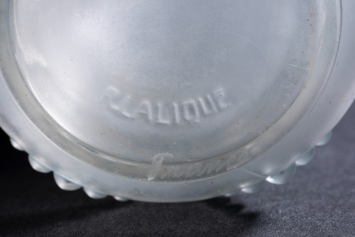 FLACONE DI PROFUMO N° 3 SET DA TOILETTE "PERLES" (1926) di RENE LALIQUE (1860-1945):
