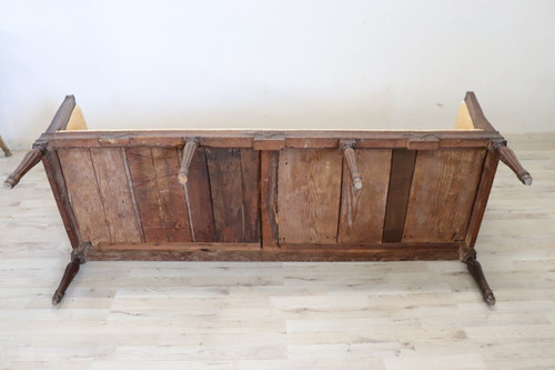 Italian Antique Settee from the Louis XVI Period 