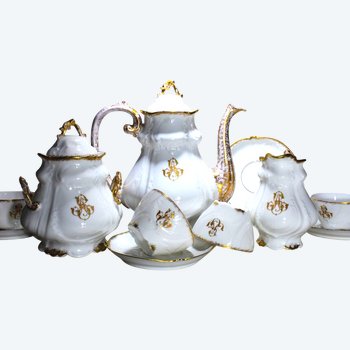 Service In Limoges Porcelain.19th century