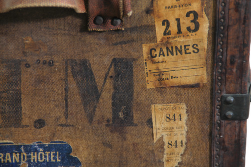 Ancienne Malle de Voyage, Fabriquée par la Société Gautier à Bordeaux Dans les Années 1900 