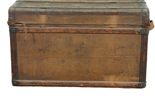 Ancienne Malle de Voyage, Fabriquée par la Société Gautier à Bordeaux Dans les Années 1900 