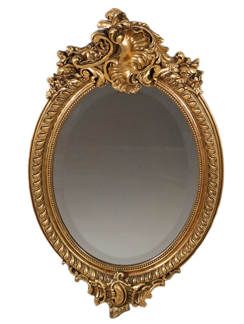 Specchio ovale epoca Napoleone III 