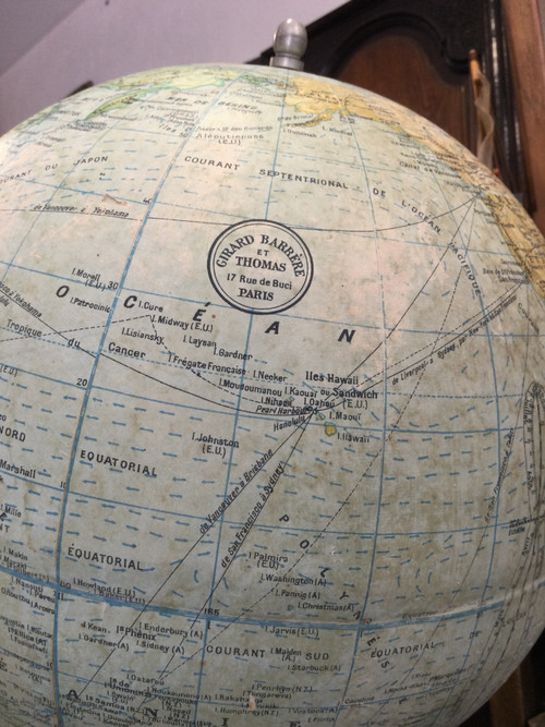 Globe terrestre année 40
