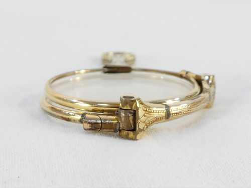 Bicchiere Lorgnon binocolo Faccia principale in ARGENTO STERLING vermeil
