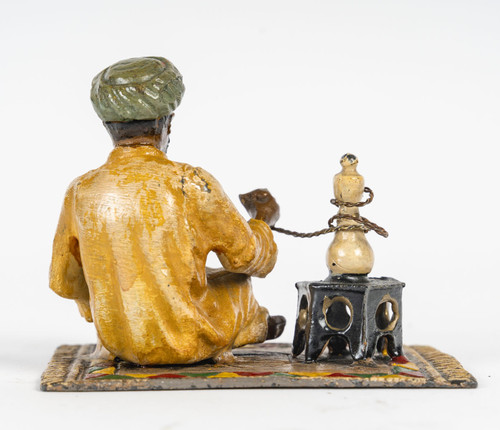 Scultura orientalista in policromia Regola del XX secolo